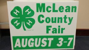 View the full schedule of 4-H events happening at the McLean County Fair by visiting go.illinois.edu/mclean4Hfair.