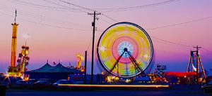 The carnival for this year’s McLean County Fair will be held from 1-11 p.m. Aug. 3-Aug. 5, 12-11 p.m. Aug. 6 and 12-10 p.m. Aug. 7 at the count fairgrounds in Bloomington. (Photo courtesy McLean County Fair) 