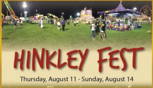 The Park Ridge Park District will host Hinkley Fest from Aug. 11-14 at Hinkley Park, 25 Busse Highway.