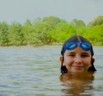 Take caution of water up your nose when swimming on lakes, rivers