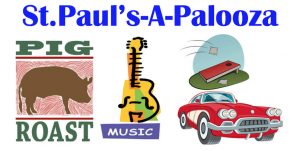 Enjoy a pig roast, live music, a classic car and motorcycle show, carnival games, face painting and more at the 4th Annual St. Paul’s-A-Palooza, Aug. 6 at St. Paul’s United Church of Christ, 485 Woodstock Street, Crystal Lake.