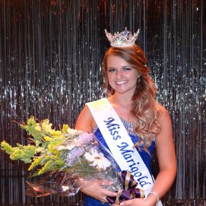 The 2016 Miss Marigold Queen is Jordan Finneran. 