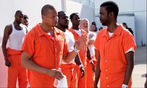 Empire star Terrance Howard (left) and comedian Chris Rock (right) in a screenshot from season 2. (Fox promotional shot)