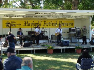 Music is always a part of the annual Pekin Marigold Festival, which runs from Thursday through Sunday, Sept. 8 to 11. (Photo courtesy of Pekin Area Chamber of Commerce)