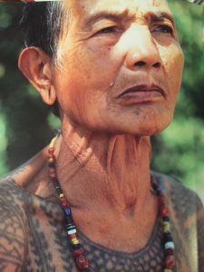 Whang-Od , 94, is the last practicing Kalinga tribal tattoo master of the Philippines. (Photo courtesy of The World Atlas of Tattoo) 