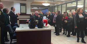 A ribbon cutting ceremony was held at the Kendall County Courthouse for the opening of the satellite branch of the Aurora-based Mutual Ground. (Photo courtesy of Mutual Ground)