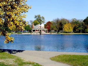 Mineral Springs Park Lagoon in Pekin is one of more than 50 state parks that will be open for fall trout fishing beginning Oct. 15. 