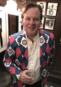 Chicago native Joel Murray, younger brother of Bill Murray and a former member of the acclaimed "Mad Men" cast, was up early to attend the Cubs World Series breakfast rally at Harry Caray’s River North, 33 W. Kenzie St., Tuesday, Oct 25. (Photo by Karie Angell Luc / for Chronicle Media) 