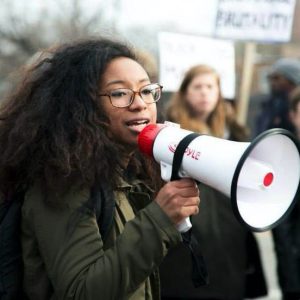 Brianna Tong of Chicago Student Action.