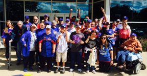 Day trips, like this one to Wrigley Field, are offered to adults served by the Fox Valley Special Recreation Association. (Photo courtesy of FVSRA)