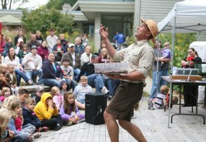 Storyteller, environmental educator and cultural history interpreter Andy Talley will return to this year’s Fall Fest to be held Oct. 8 at the Hoover Forest Preserve in Yorkville. (Photo courtesy of Forest Foundation of Kendall County)