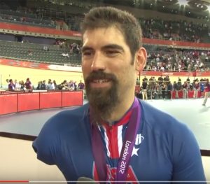 Joe Berenyi, an Aurora native and Oswego resident, added to his Paralympic medal collection with a silver medal at last month’s Rio Paralympics. (U.S. Paralympic Team image) 