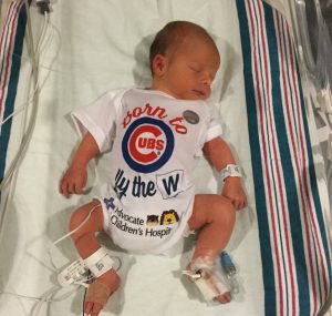 Michael Keefe, born Oct. 5, 2016 to Betsy and Ryan Keefe of Bloomington. (Photo courtesy of Advocate BroMenn Medical)