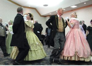 The Metamora Courthouse Civil War Dancers present costumed period dance demonstrations. The troupe will perform in El Paso Oct. 13.