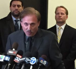 Robert Itzkow, attorney for Club Allure, speaks after a ruling by Cook County Chancery Court Jan 26. (Chronicle Media) 