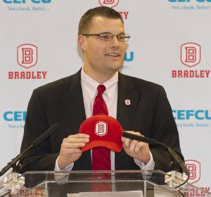 “No coach and no player is bigger than Bradley basketball,” head coach Brian Wardle said last year. “And my goal … is to establish culture in the locker room that is team first, self last.”