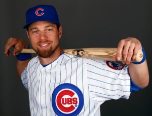 Ben Zobrist, of the Chicago Cubs and a native of Eureka, will be honored at the Nov. 26 Peoria Rivermen’s game. 