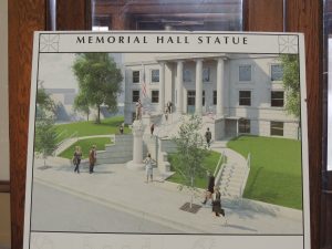 An artist's rendering of what the new front entrance of VMH will look like. (Photo by Lynne Conner/for Chronicle Media)