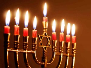 The menorah is a familiar symbol of Hanukkah. Congregation Beth Shalom in DeKalb will open its Hanukkah Shop Dec. 11, in preparation for the holiday, which begins the evening of Dec. 24.
