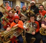 Musicians carry on a very tuba Christmas tradition