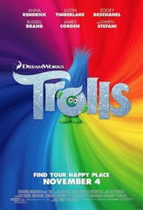 Bring the family for a screening of the 2016 animated film, “Trolls,” a musical romantic comedy based on the iconic Trolls dolls, 6 p.m. April 27 at the Huntley Area Public Library, 11000 Ruth Road, Huntley.