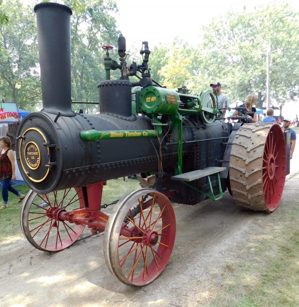 Restored vintage steam-powered tractor showcased at club’s annual show ...