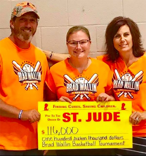 Brad Wallin Tournament hits 14th of benefitting St. Jude's Hospital