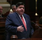 Pritzker paints two budget pictures: One with graduated tax, one without