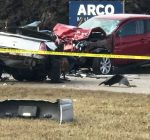 One dead, four injured after shooting, police chase, crashes