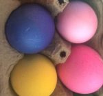 Turning to nature for coloring Easter Eggs