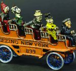ANTIQUES AND COLLECTING: Toy tourist bus