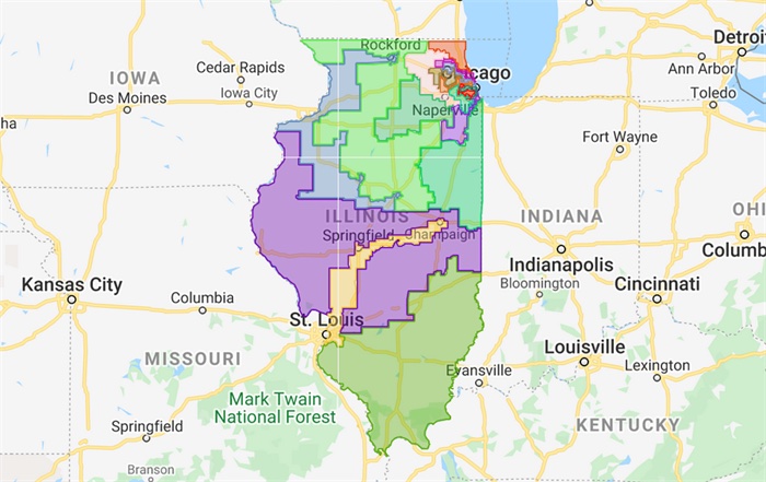 New Illinois congressional maps signed into law - Chronicle Media