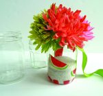 CREATIVE FAMILY FUN: Give jars in bloom to thank a teacher