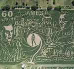 ‘License’ to have fun: Corn maze depicts 60 years of James Bond