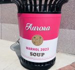 Aurora celebrates opening of Andy Warhol exhibit