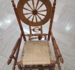 Tazewell County Gettysburg rocking chair placed on public display at Pekin Public Library