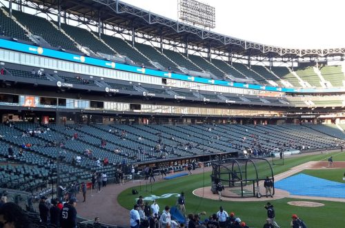 Women shot at Sox game