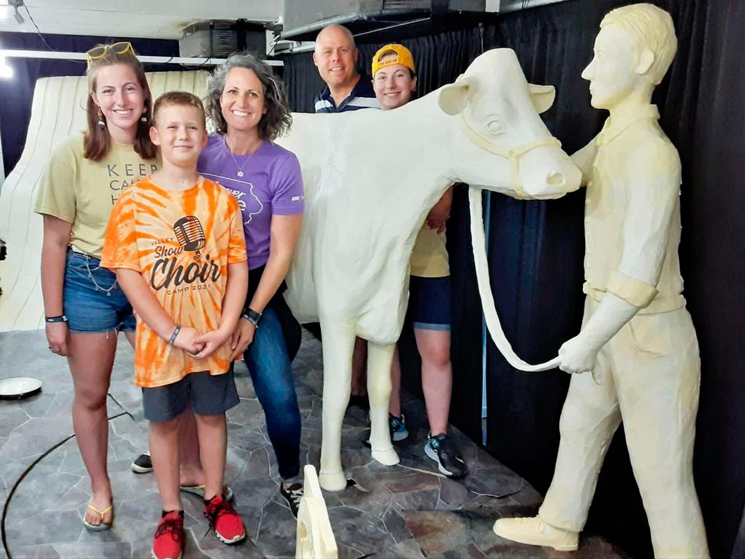 Carving a legacy: Butter sculptor Sarah Pratt’s journey from apprentice ...