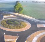 Darrell Road roundabout opens to traffic ahead of schedule