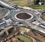 Roundabout closed for final work