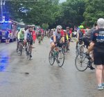 Police, survivors embark on bike trek