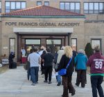 Academy, parish pray for pope