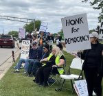 Thousands stand opposed to Trump