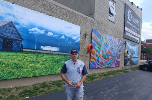 Owner of local construction firm, promotes local artists and joiners
