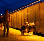 Viet Nam Veterans Memorial replica wall stops in Antioch
